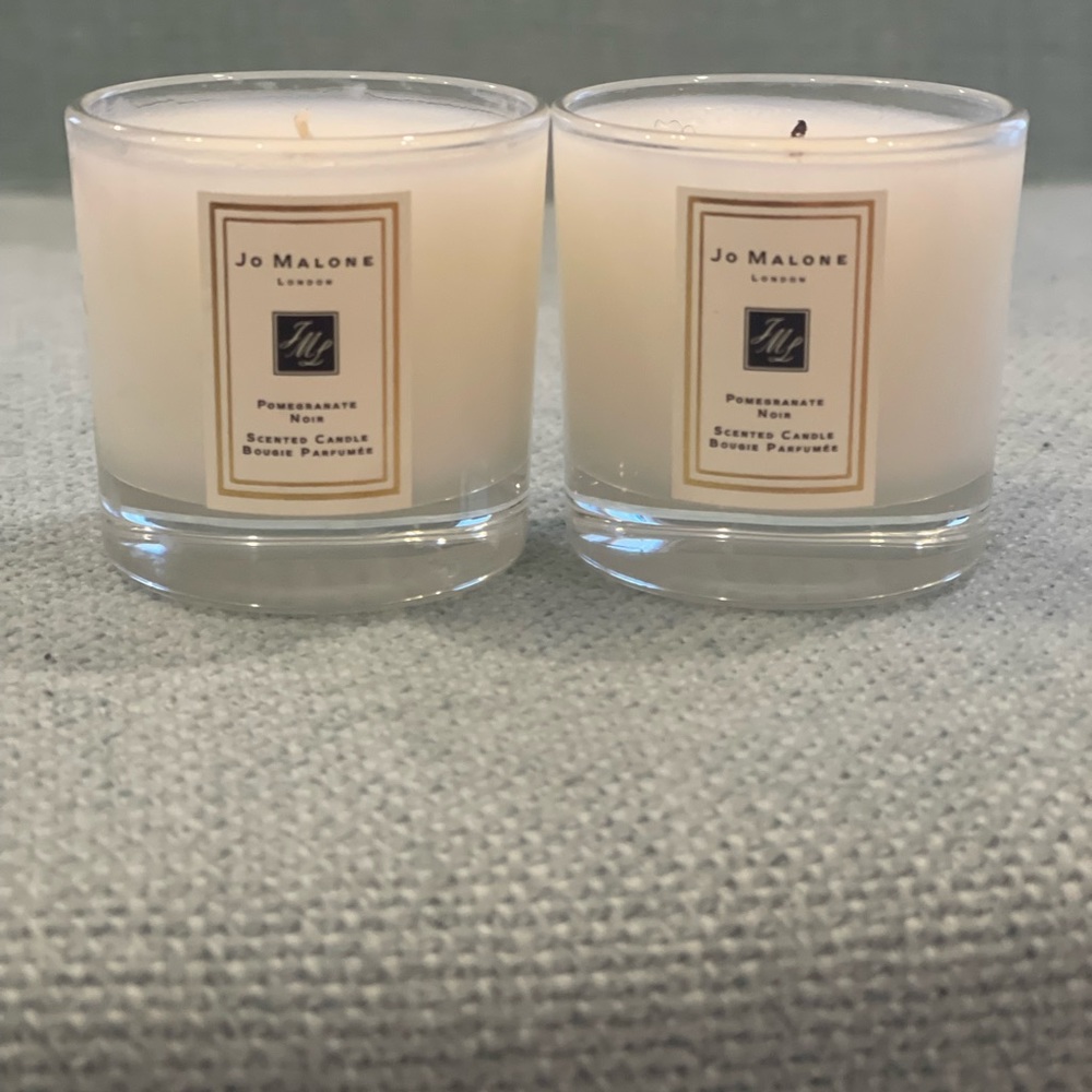 Two Mini Jo Malone Pomegranate Noir candles